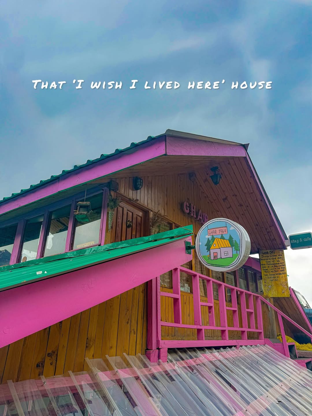 The pink cottage at Ghar 1964